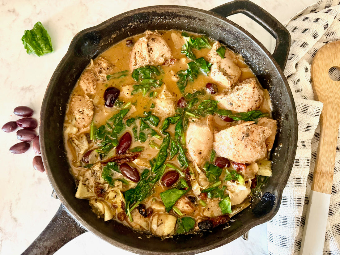 One-Pan Creamy Tuscan Chicken
