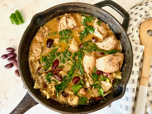 One-Pan Creamy Tuscan Chicken