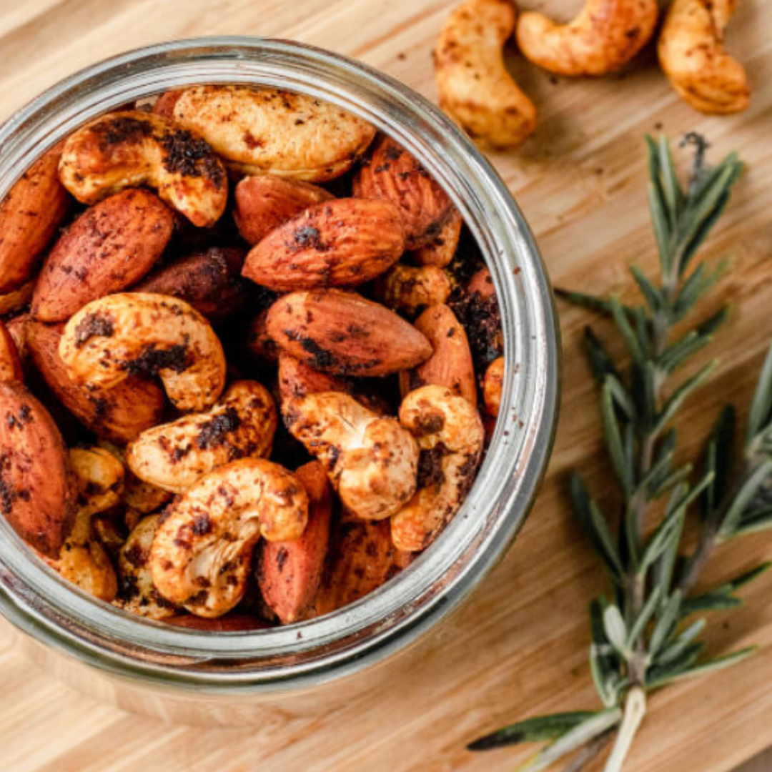 Chili Lime & Rosemary Roasted Nuts